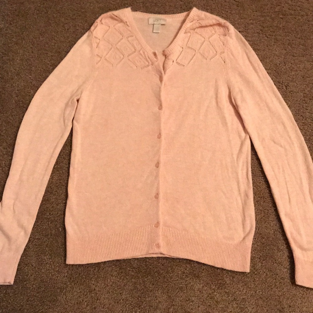 Loft Pink Sweater
